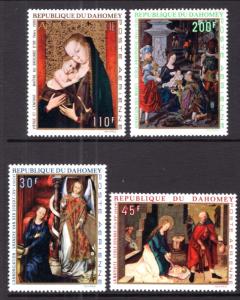 Dahomey C109-C112 Christmas MNH VF