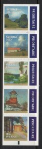 Sweden Sc 2743 2015 Prince Eugen Paintings stamp set mint NH