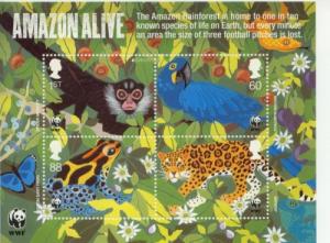 2011 Great Britain World Wildlife Fund SS (Scott: 2893) MNH