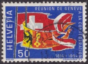 Switzerland #437 Used
