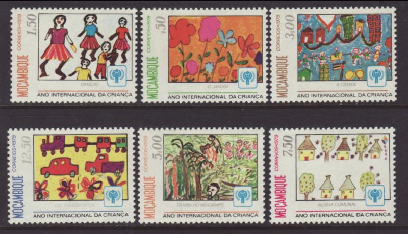 Mozambique 631-636 IYC MNH VF