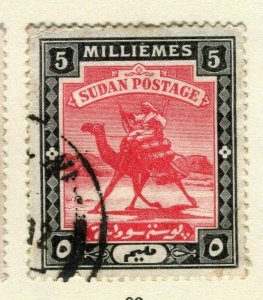 BRITISH E. AFRICA PROTECTORATE; 1902 classic Camel Rider issue used 5m.