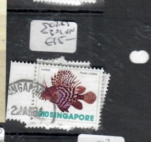 SINGAPORE  FISH     SG289-301     VFU     P0412H