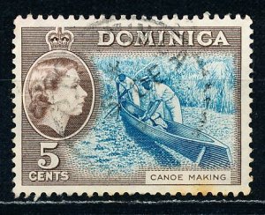 Dominica #158 Single Used