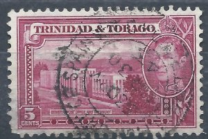 Trinidad & Tobago 1941 - 5c George VI - SG249b used