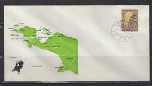 Netherlands New Guinea cover postmark SENTANI 1961 (#23)