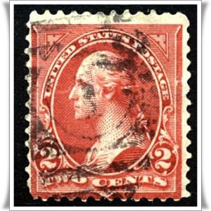 SC#252 2¢ Washington (1895) Used 