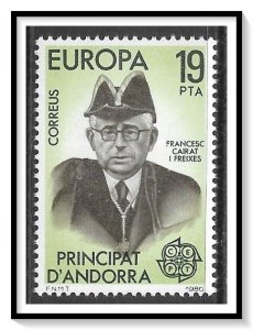 Andorra Spanish #120 Europa MNH