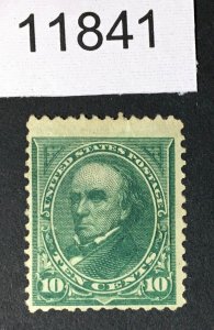 US STAMPS # 258 UNUSED NO GUM CAT. $275 LOT #11841