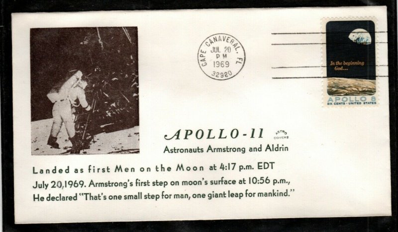 APOLLO 11 First Step on the Moon 7/20/69 by Astro Covers