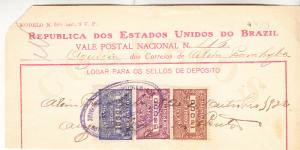 Brazil  Three bank reveues on Piece 1926