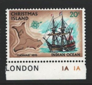 Christmas Island Sc#49 MNH