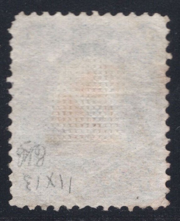 MOMEN: US STAMPS #86 RED LEAF CANCEL E GRILL USED $530 LOT #78268