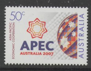 AUSTRALIA SG2858 2007 APEC MNH