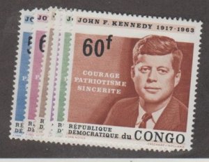 Congo Democratic Republic Scott #514-519 Stamp - Mint Set