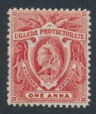 Uganda Protectorate Queen Victoria  SG 84  SC#69 Mint Hinged -  see details