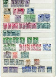 PHILIPPINES; 1940s-50s fine DUPLICATED USED LOT , + POSTMARKS