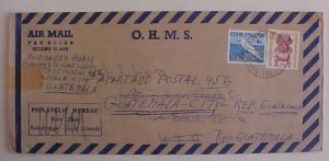 COOK 1967 OHMS TO GUATEMALA FROM US