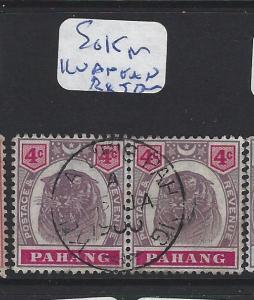 MALAYA  PAHANG   (PP2507B)  TIGER  4C SG15 KUANTAN PR   VFU 