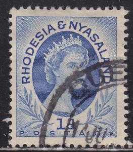 Rhodesia & Nyasaland 142 Queen Elizabeth II 1954