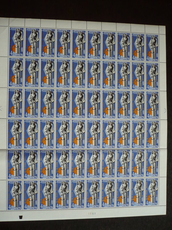 Malta - Full Sheet of 60 stamps