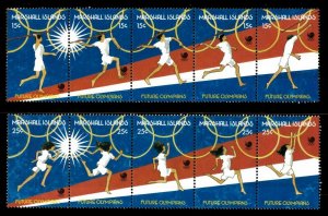 Marshall Islands 1988 MNH Stamps Scott 188-189 Sport Olympic Games