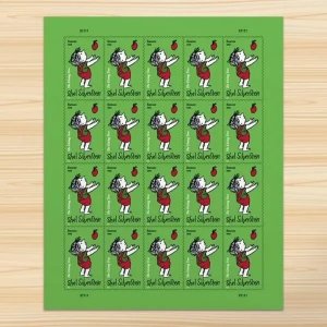 Shel Silverstein 5 Sheets of 20, 100PCS Forever Stamps