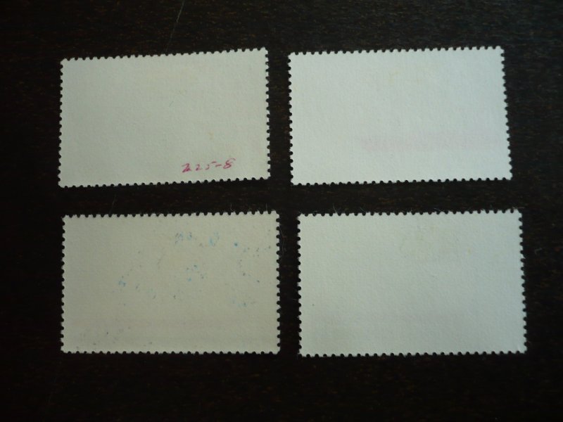 Stamps - Singapore - Scott# 225-228 - Mint Hinged Set of 4 Stamps