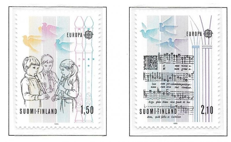 Finland 707-708 1985 Europa set MNH