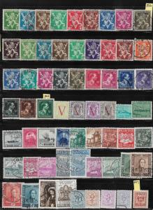 Belgium collection of 1326 DIFFERENT 2017 SCV $825.00 + -see descrip. -price cut