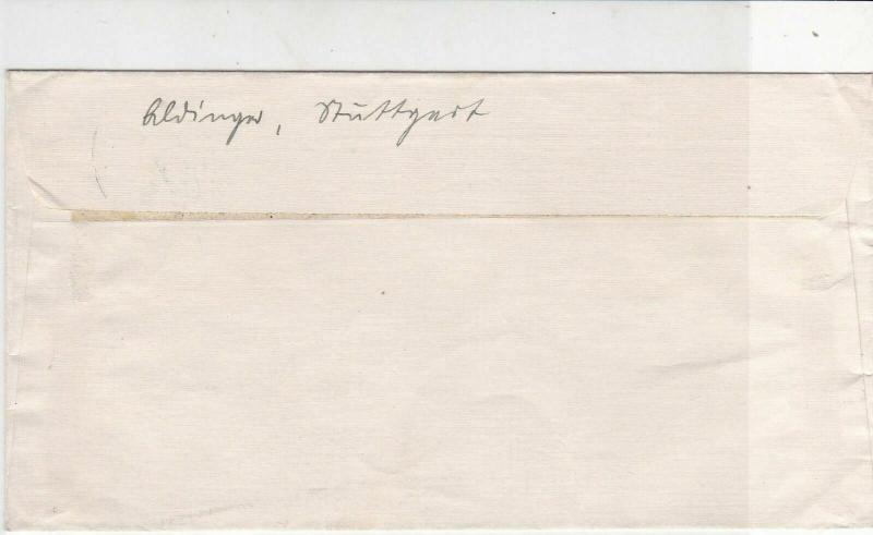 German 1949 Slogan Cancel Obligatory Tax Aid for Berlin Stamps Cover Ref 26801