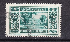 J42208 JL Stamps 1930-5 lebanon used #132 view