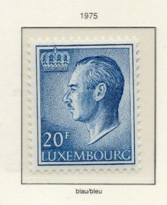 Luxembourg 1974-82 Early Issue Fine Mint Hinged 20F. NW-141604