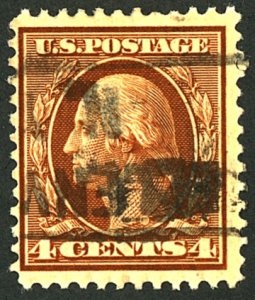 U.S. #334 USED