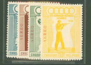 Peru #C78-C81  Single (Complete Set)