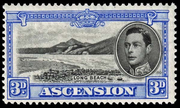 Ascension - Scott 44 - Mint-Hinged - Poor Centering