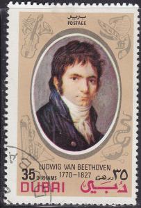 Dubai 155 CTO 1972 Ludwig van Beethoven