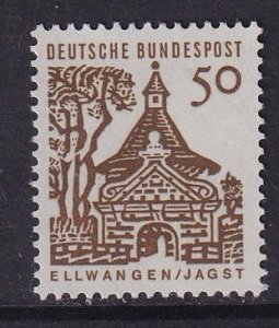 Germany  #909  MNH  1964 German buildings 50pf