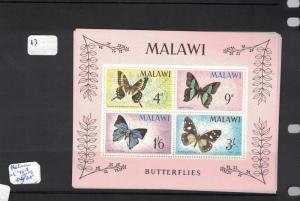 Malawi Butterfly SC 40a One Sheetlet MNH (12dpq)