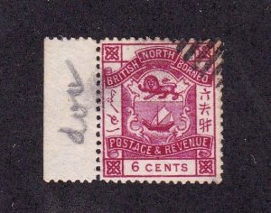 North Borneo stamp #41, used