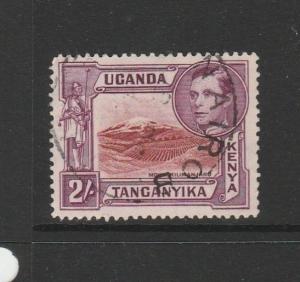 KUT 1938/54 2/- P14 FU SG 146a, 