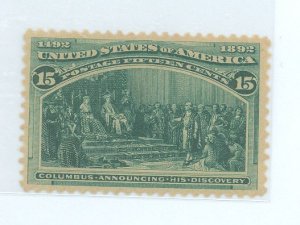 United States #238 Unused Single