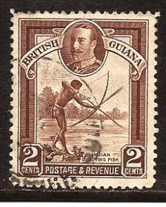 British Guiana  #  211  used .         A