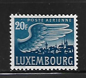 LUXEMBOURG, C14, MINT HINGED, WING TYPE