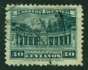 Mexico 1923 #646 U  SCV (2014) = $0.25