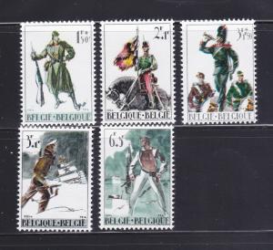 Belgium B757-B761 Set MNH Military