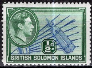 Solomon Islds.: 1939 Sc. #67, MNH Single.Stamp