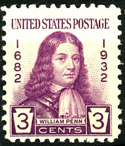 U.S. #724 MINT OG LH