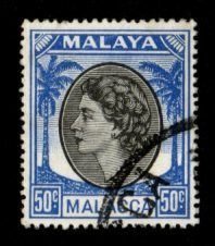 Malaya - Malacca #41 used