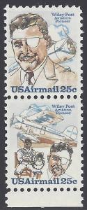C95-C96 25c US Air Mail Wiley Post 1979 Mint NH